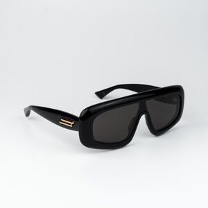 Bottega Veneta Men Sunglasses Black Shield BV1281S 001 BRAND NEW